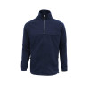 Mens Half Zip Winter Fleeces Navy Image